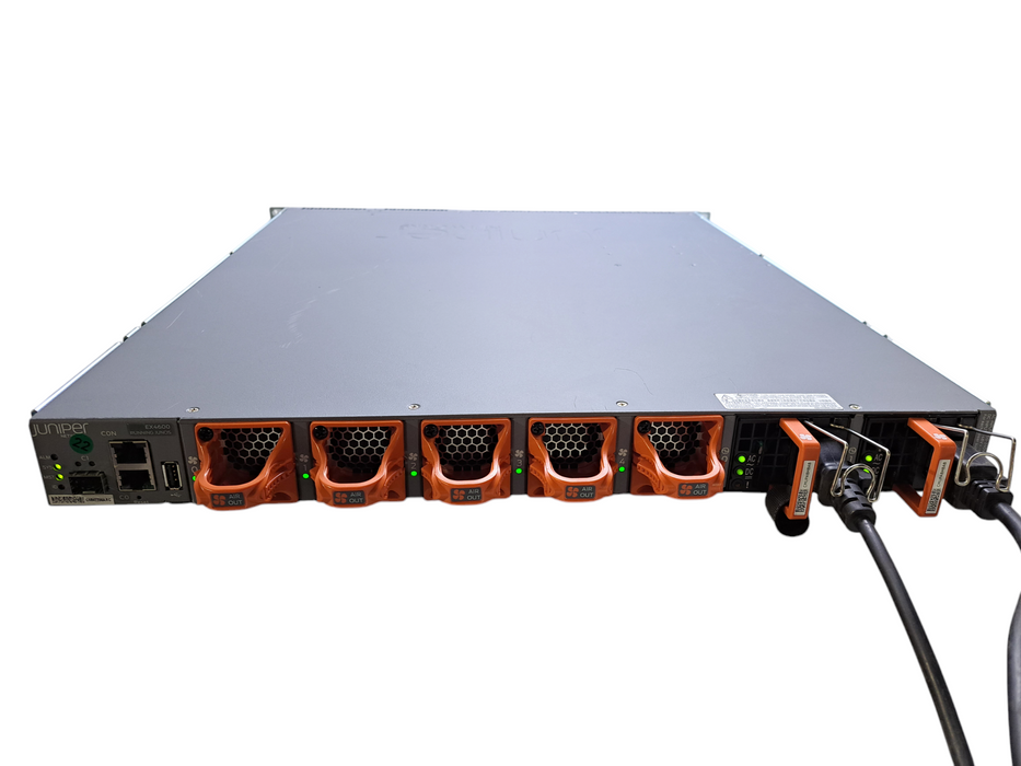 Juniper EX4600-40F-AFO Rev D | 24-Port 10G SFP+, 4-Port 40G QSFP+ | Dual AC