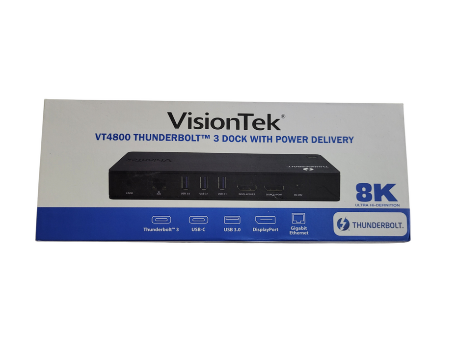 StarTech Triple-Monitor USB 3.0 Docking Station - Black/Silver (USB3DOCKH2D