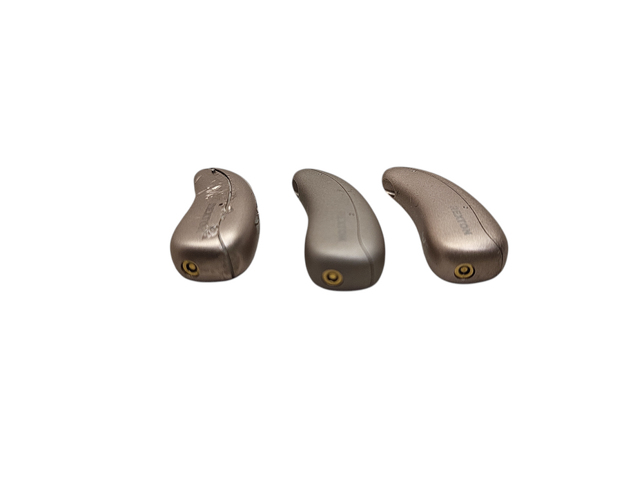 Lot of 3x Rexton Reach R-Li-T hearing aids READ $