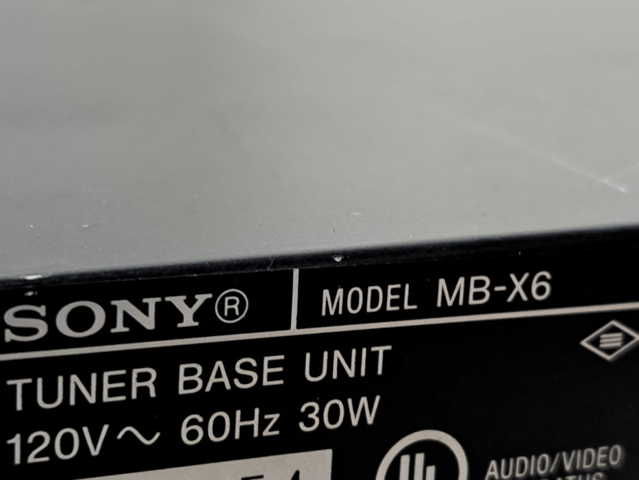 Sony MB-X6 Tuner Base Unit