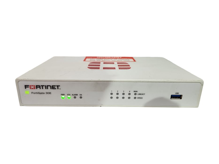 Fortinet FortiGate FG-30E, Network Security Firewall, Factory Reset