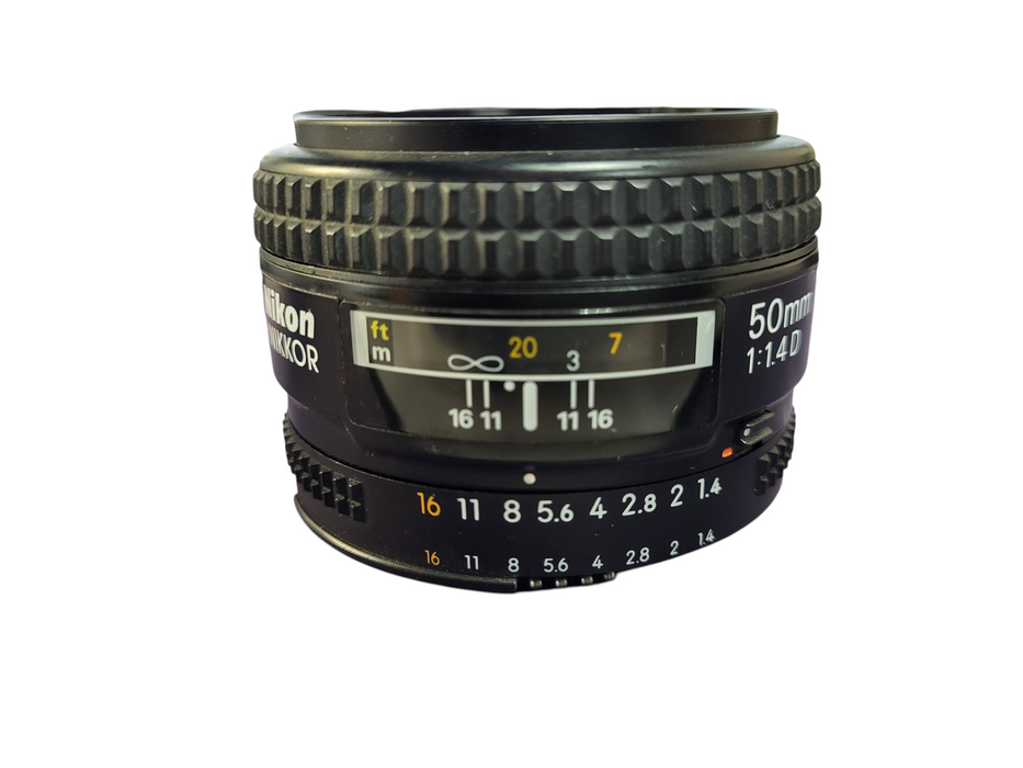 Nikon AF Nikkor 50mm 1:1.4D Camera Lens $