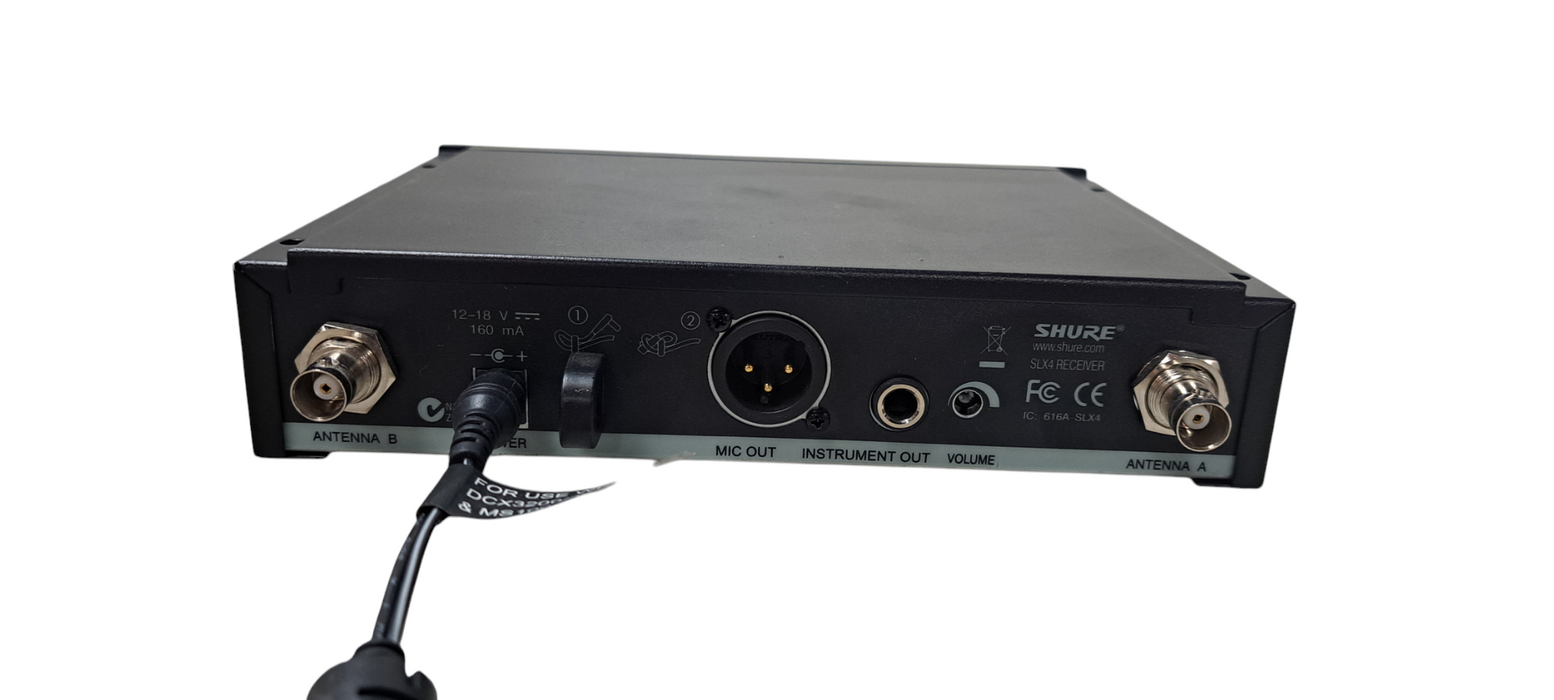 Shure SLX4 Wireless Receiver L4 638-662 MHz