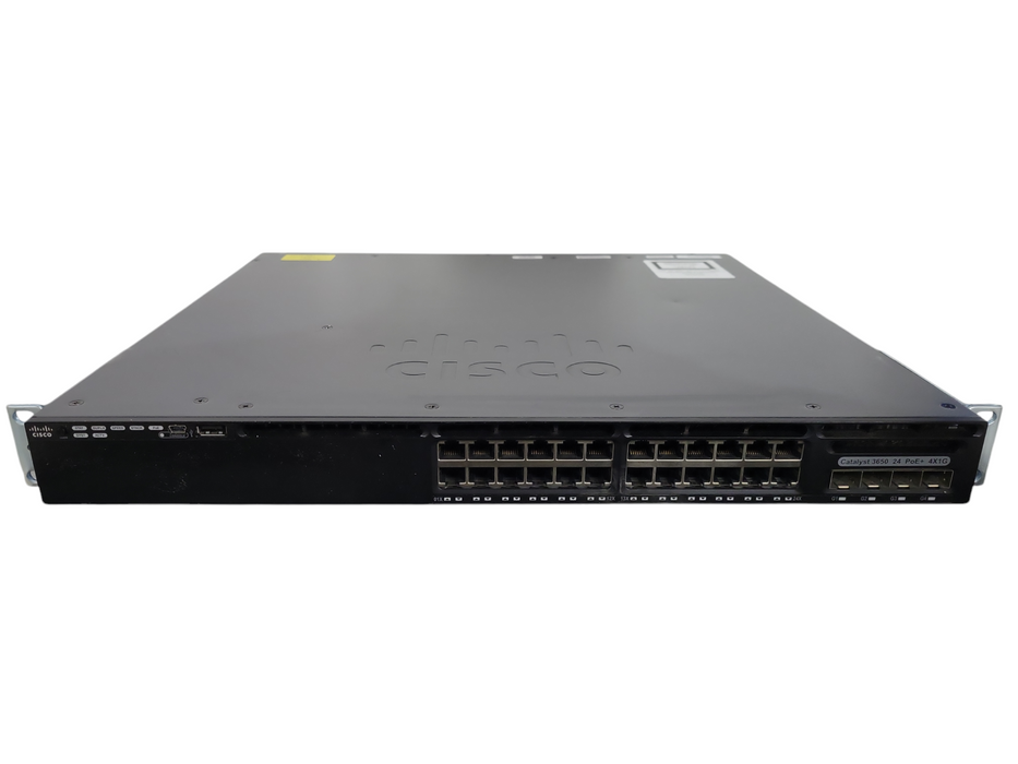 Cisco WS-C3650-24PS-S | 24-Port Gigabit PoE+ | 4x SFP Switch |  640W PSU !