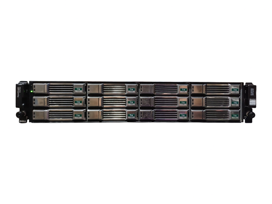DELL EqualLogic PS4100 E03J 12 Bay w/ 2x Control Module 12 & 12x Caddies