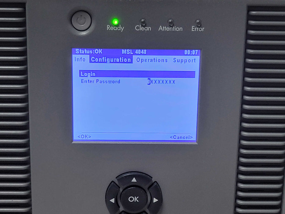 HP StorageWorks MSL4048 Tape Library w/ 2x LTO6 FC 8GB Drives, READ _