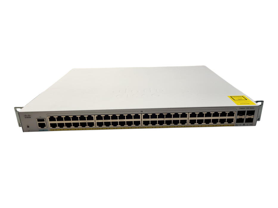 Cisco C1000-48P-4G-L • Gigabit Ethernet PoE Managed Switch • 48 Ports + 4x SFP  $