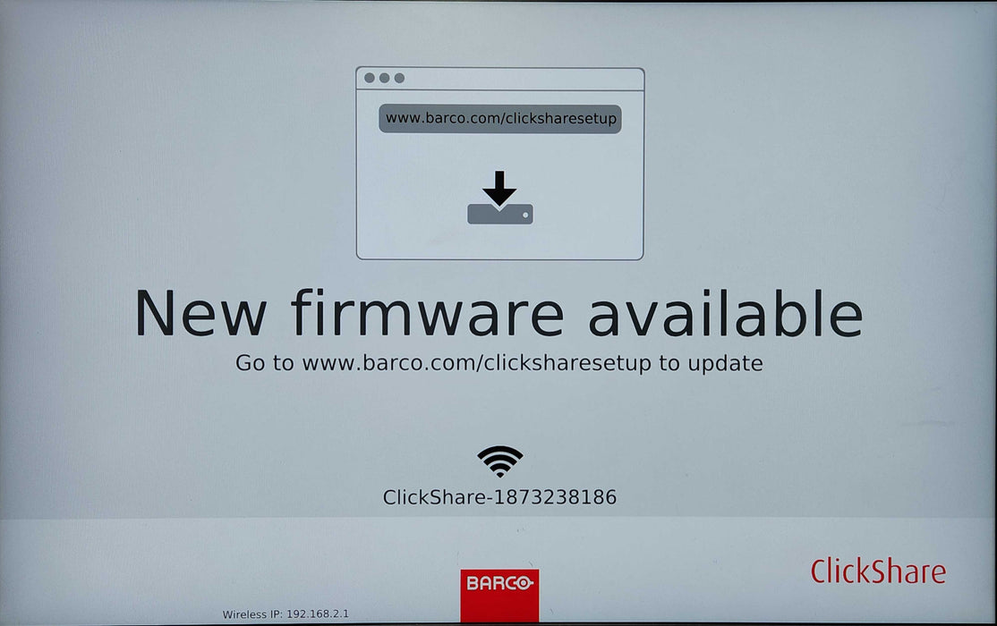 Barco Clickshare CSE-200+ Wireless Presentation System w/ 1x Button