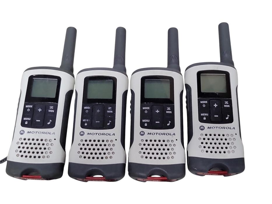 Lot of 9x Motorola T260TP TalkAbout Walkie Talkies, READ _