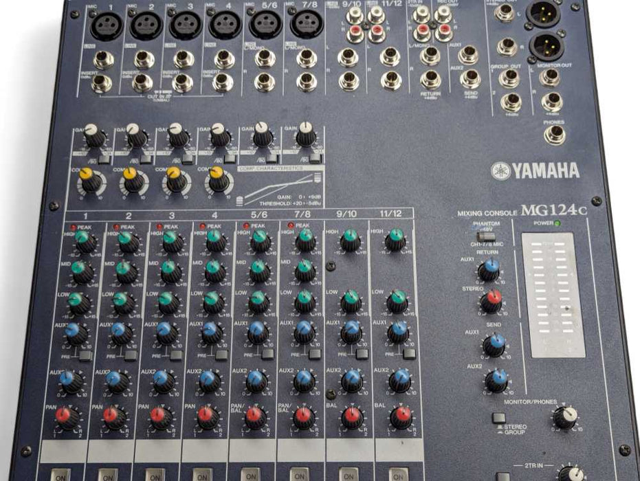 Yamaha MG124c Mixing Console Please READ  -