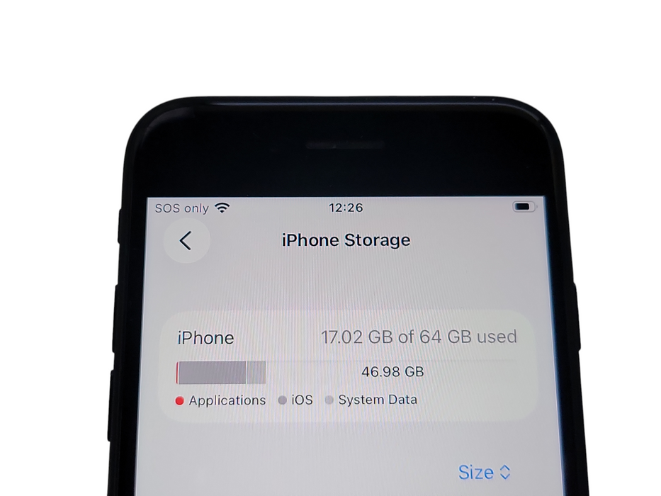 Apple iPhone SE 3 - 64GB - Black [A2595]