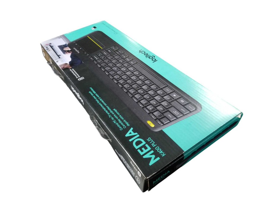 Combo Aluminium Raspberry Pi 4 Case/USB-C Power + Wireless Keyboard Logitec