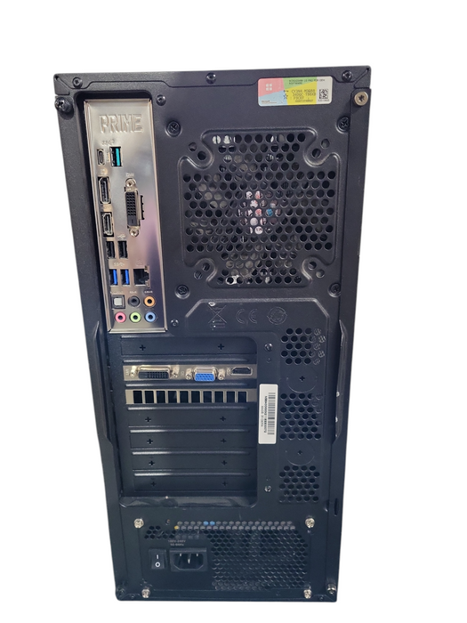 Custom PC ASUS PROME Z370-A II core i7-8700K 16GB RAM 256GB NVMe MSI GPU !
