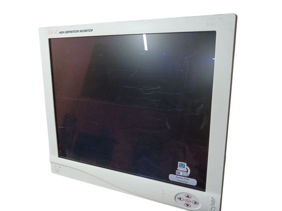 Stryker Endoscopy 19” SV-2 Flat Panel Monitor Model 240-030-920