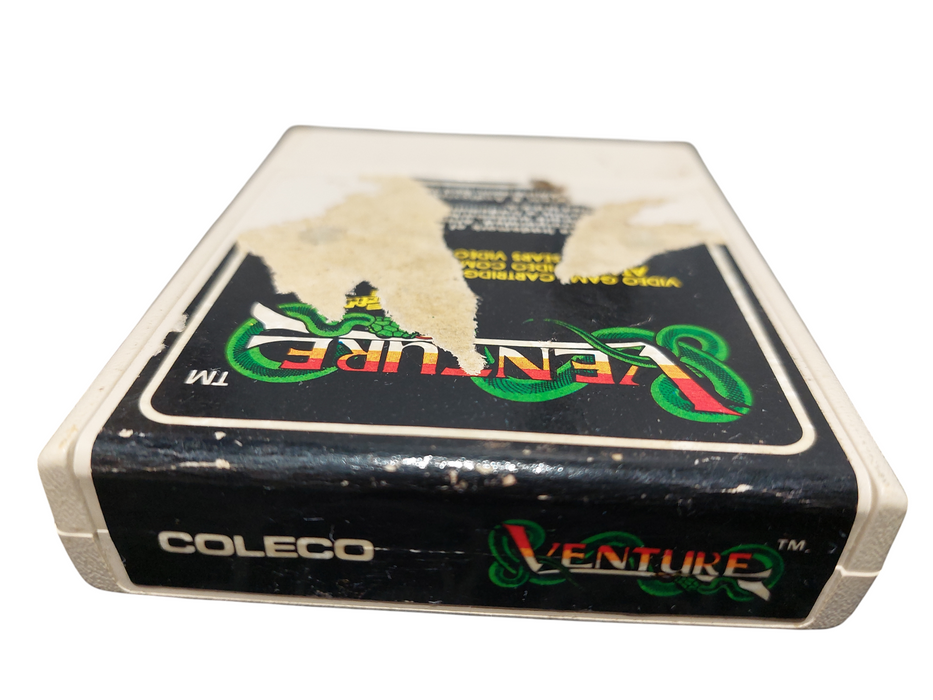 Vintage Coleco Vision Game Cartridge Venture 1982 =