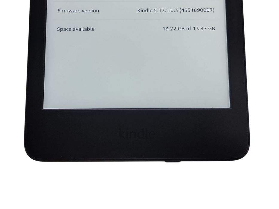 Amazon Kindle 11th Gen - 16GB - Black