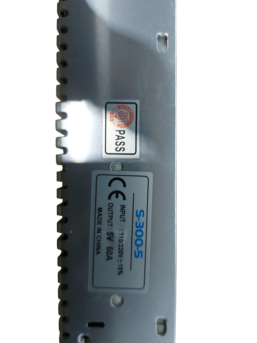 Lot 6x DC 5V 60A 300W Power Supply Switching Transformer Adapter w/ Fan