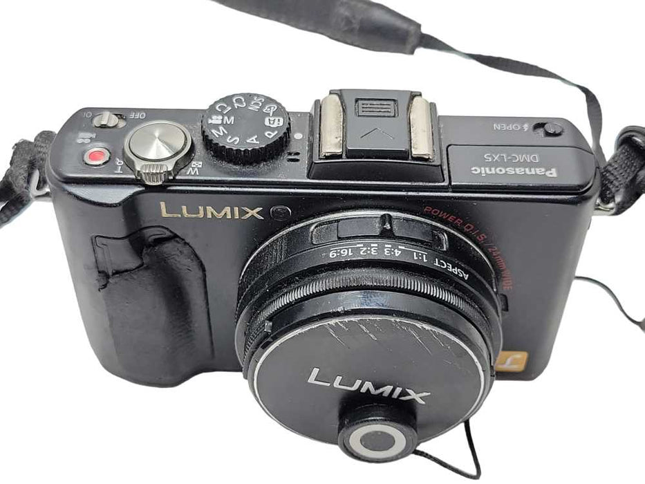 Panasonic LUMIX DMC-LX5 10.1MP Digital Camera - No SD Card No Charger, READ _