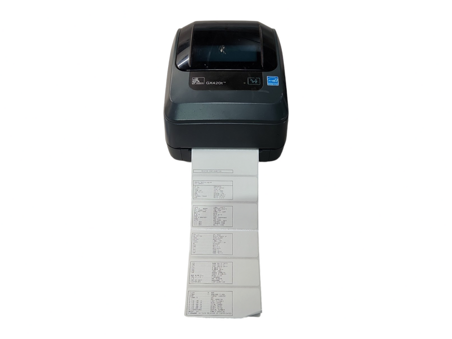 Zebra GX420T Thermal Label Printer GX42-102510-000 | Tested