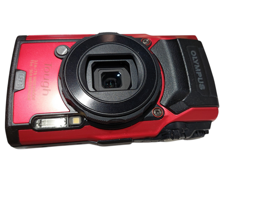 OlympusToughTG6 2.1M/7ft ShockproofGPS Wi-Fi Digital Camera 4K Model: IM015 =