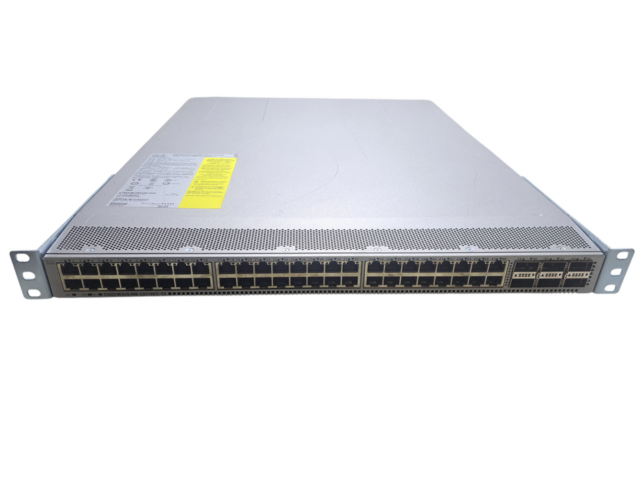 Cisco Nexus N9K-C93108TC-EX | 48-Port 10GBase-T, 6x 40/100G QSFP28 Switch )