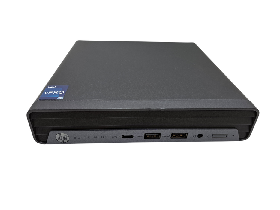 HP Elite Mini 800 G9 Desktop | Intel Core i5-12500T, 16GB DDR5, 256GB NVMe )