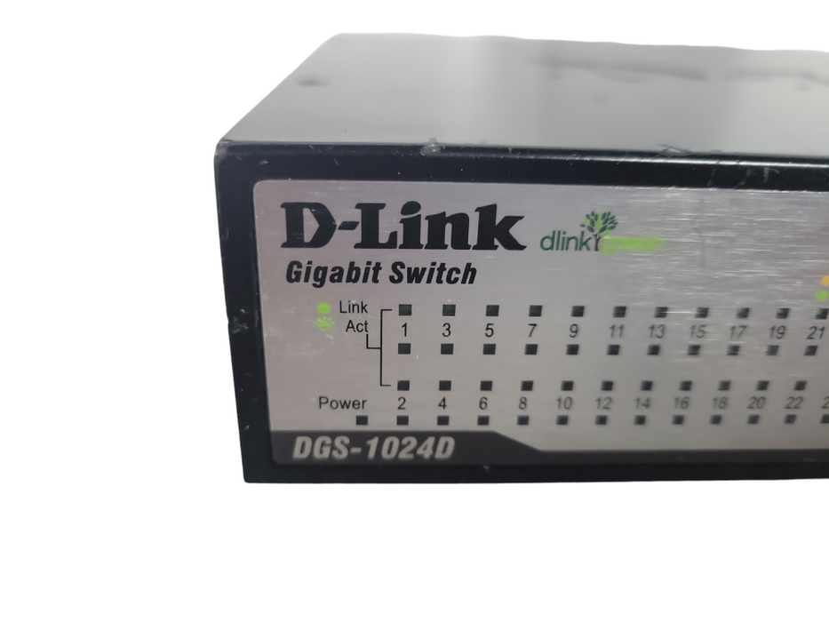 D-Link DGS-1024D 24 Port 10/100/1000 Gigabit Ethernet Switch !