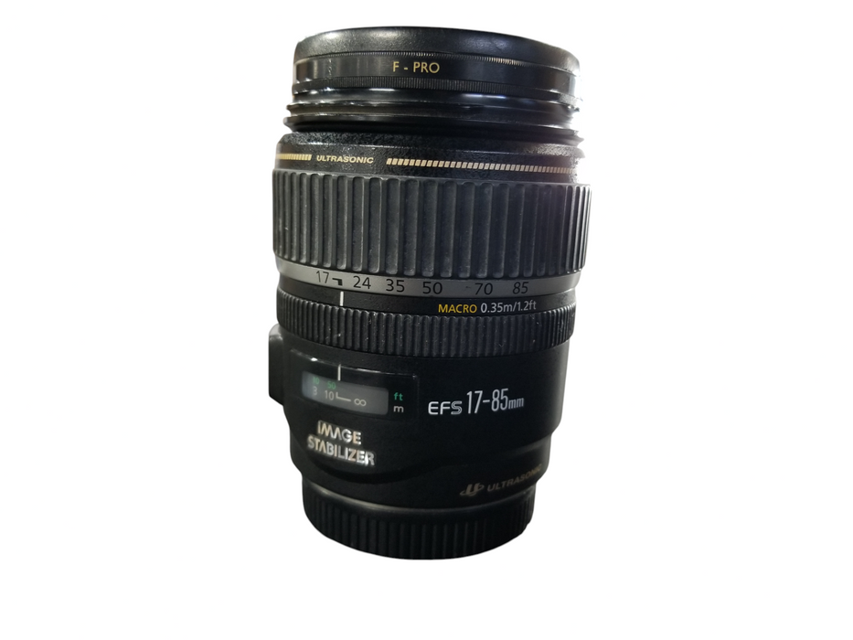 Canon Ultrasonic EF-S F-Pro 17-85mm 0.35m/1.2ft Image Stabilizer Zoom Lens