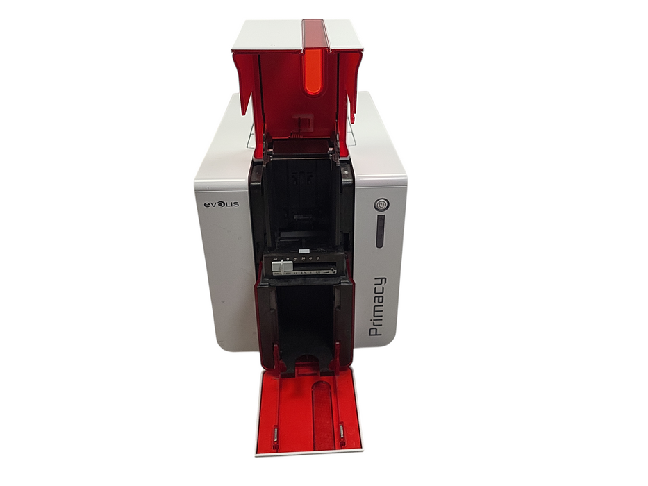 Evolis Primacy Expert PM1H0000RS ID Card Printer No Ribbon/AC READ $