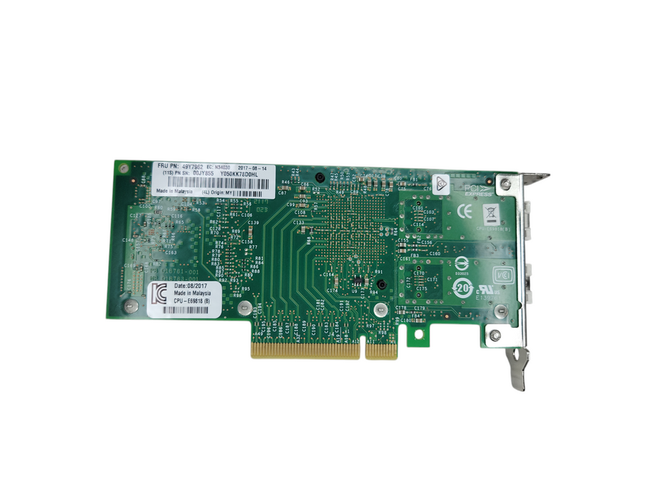 Intel X520-DA2 2-Port 10Gbps SFP Network Server Adapter %