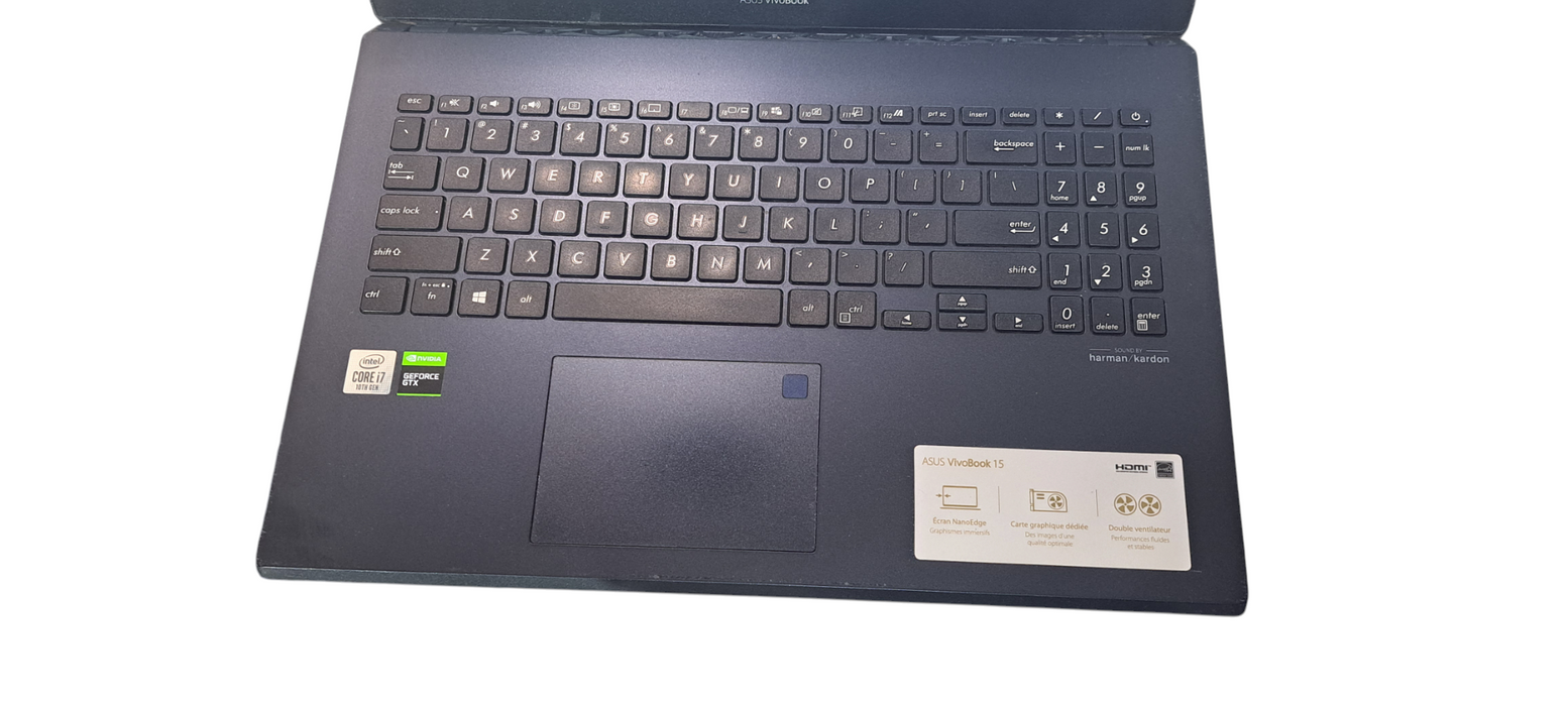 Asus VivoBook K571L i7-10750h|GTX 1650 4GB|16GB DDR4|256GB NVMe Q Lap200