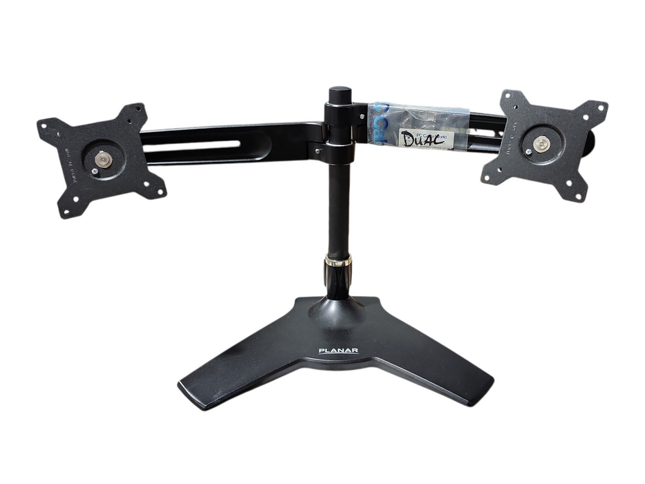 Planar Black Dual Monitor Stand