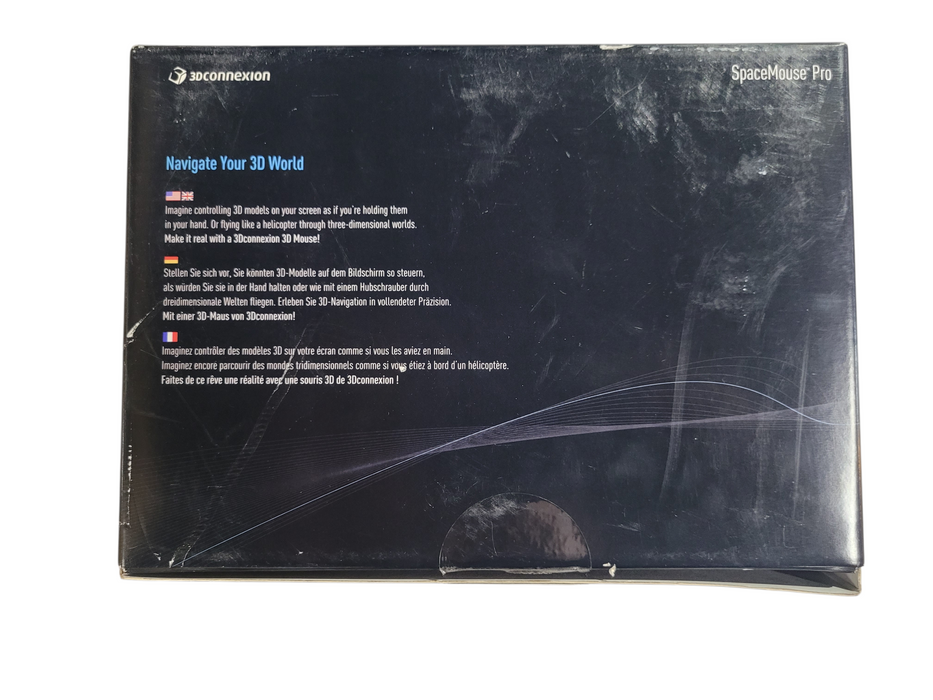 3Dconnexion SpaceMouse Pro Ergonomic Mouse USB Wired / 3DX-700040