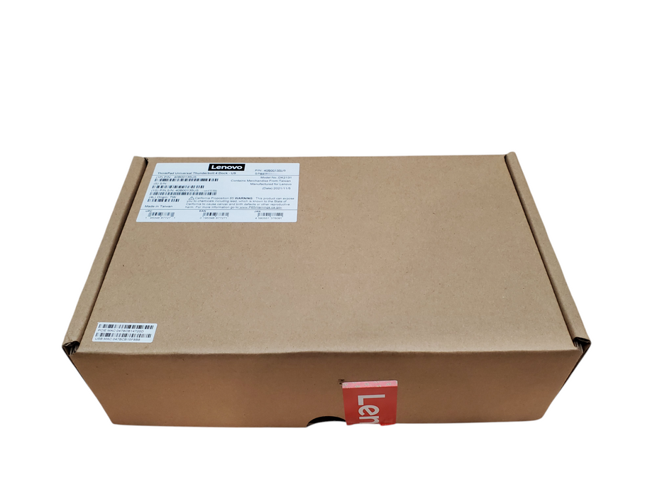 New Open Box - Lenovo ThinkPad Universal Thunderbolt 4 - DK2131