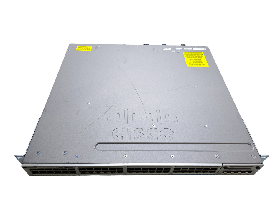 Cisco WS-C3850-12X48U-S | 48-Port UPoE (12x 1/10G) Switch w/ C3850-NM-2-10G