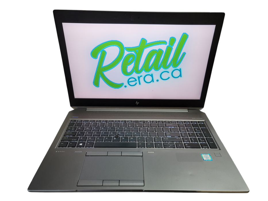 HP ZBook 15 G5 i7-8850H 16GB DDR4 Quadro P1000 256GB NVMe 4K  β Lap200