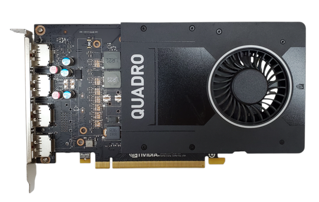 NVIDIA Quadro P2000 5GB GDDR5 Graphics Card | 4xDisplay Port
