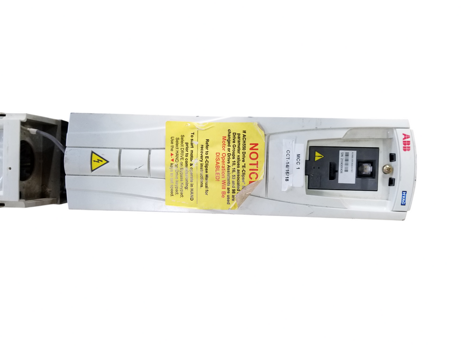 ABB (ACH550-VDR-09A0-6+F267) 9A 5kA 10HP 3PH VARIABLE FREQUENCY DRIVE