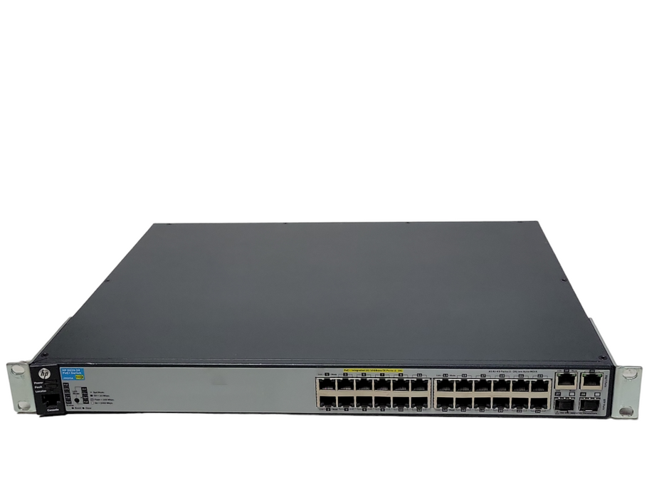 HP J9625A 2620-24 24-Port 10/100Mbps PoE+ Managed Ethernet Network Switch _