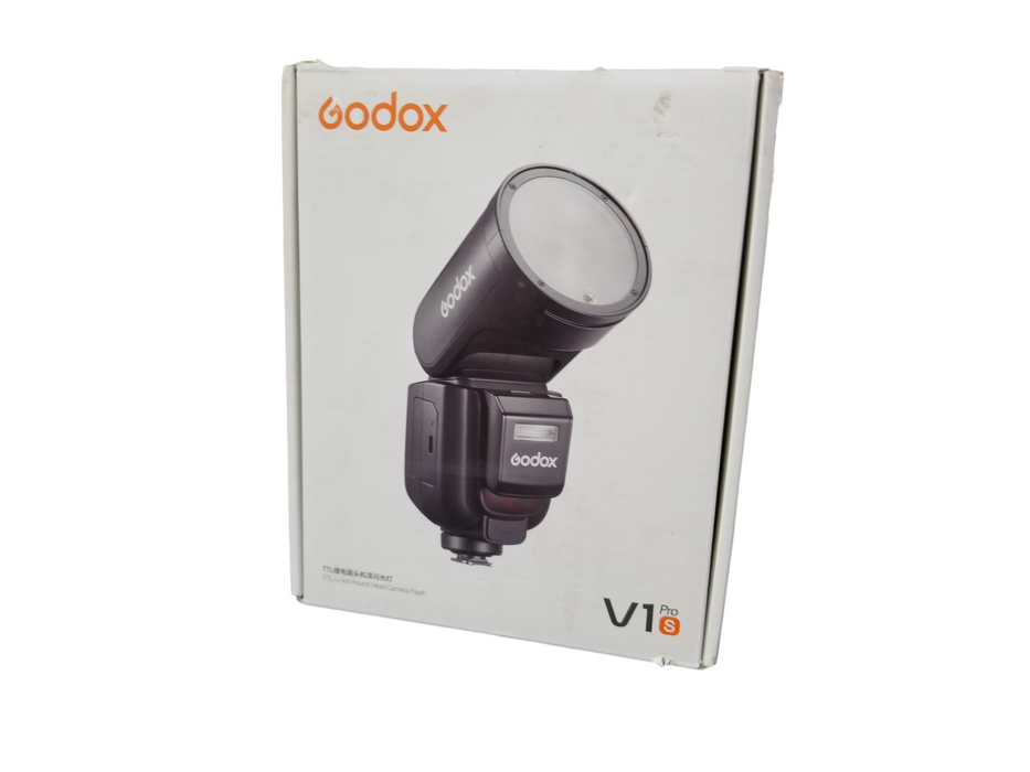Godox V1 TTL Li-ion Round Head Camera Flash - Open Box Q