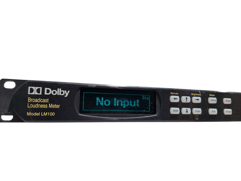 Dolby Broadcast Loudness Meter Model: LM100 =