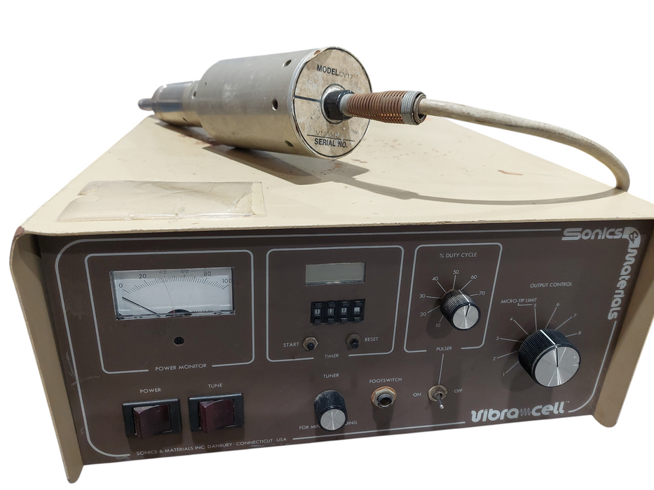 Sonics & Materials Inc. Model: VC375 Vibra Cell  =