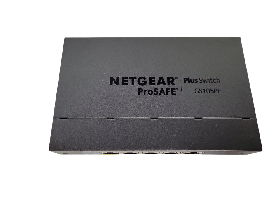 Netgear ProSAFE Plus Ethernet Switch GS105PE 5-Port Gigabit PoE !
