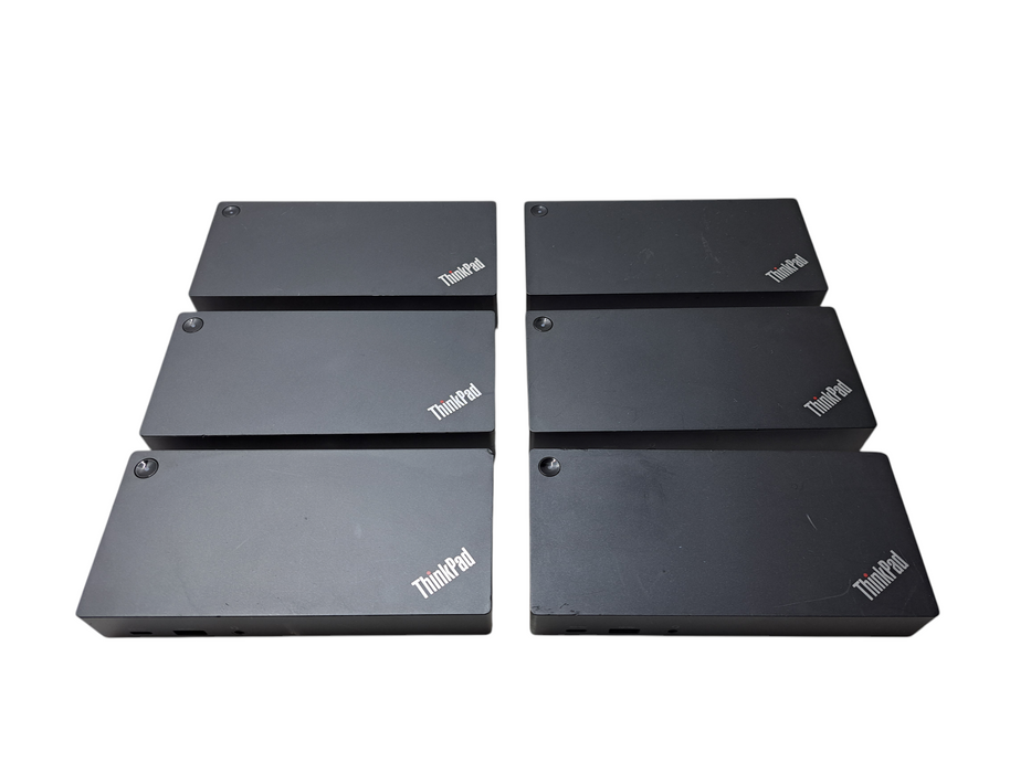 Lot of 6x Lenovo ThinkPad USB-C Dock Gen 2 Docking Stations | LDC-G2 )