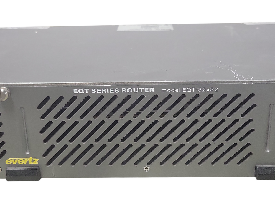 Evertz Microsystems EQT Series EQT-3232-H EQT-32x32, READ _