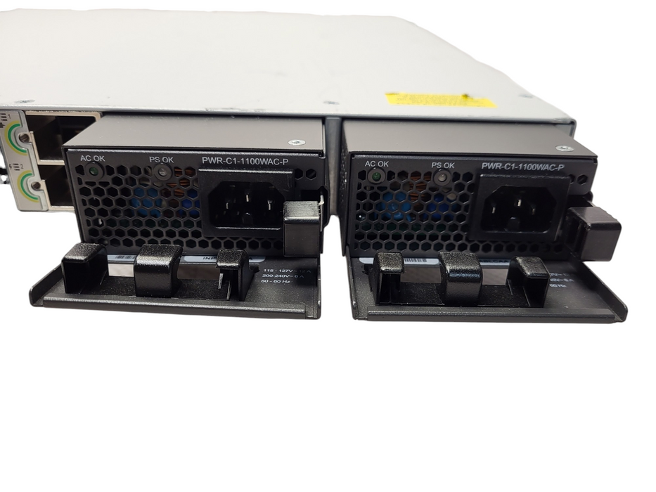 Cisco C9300-48UN-A V02 | 48-Port UPoE Network Switch w/ C9300-NM-2Q, 2x PSU Q$