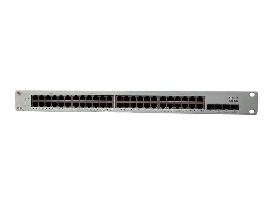 Cisco Meraki MS220-48FP-HW Cloud-Managed 48-Port PoE Gigabit Switch UNCLAIMED