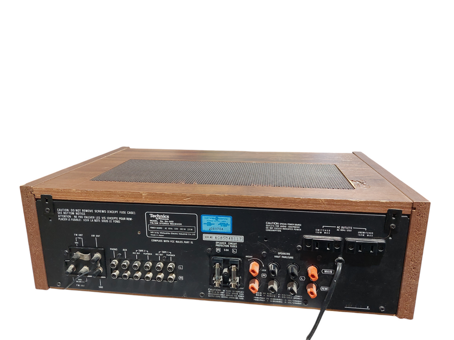 Technics Model: SA-500 FM/AM Stereo Receiver Vintage 1979   =