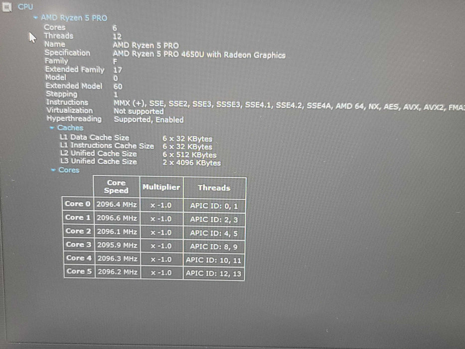 Lenovo ThinkPad L14| Ryzen 5 PRO 4650U| 16GB DDR4| 256GB SSD READ β Lap200