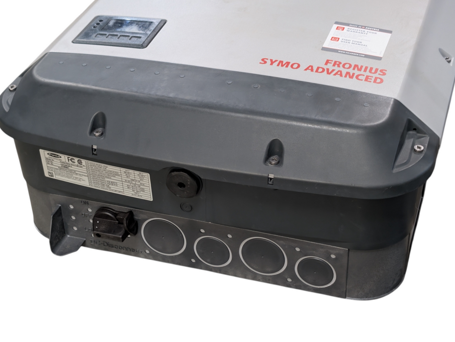 Fronius Symo 20.0-3 480 EXC MPP 20KW Power Inverter  -